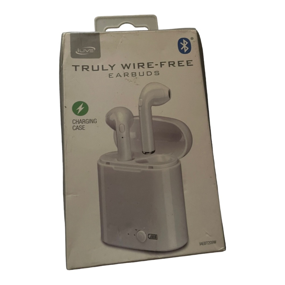 I Live Wireless Headphones -white